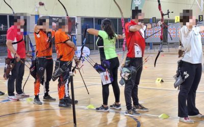 Inés Peñate Cruz, subcampeona de Canarias, Tiro con arco 2024.